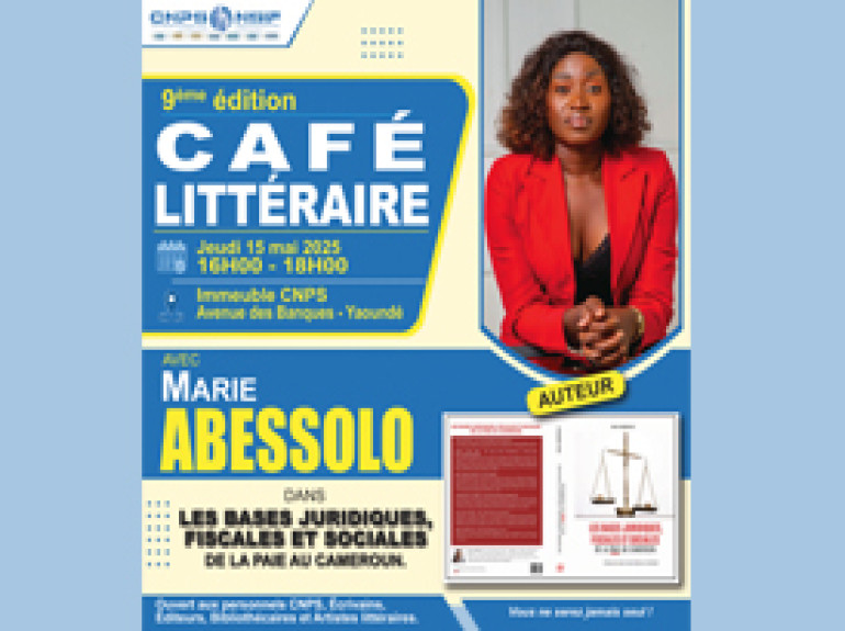9ème CAFE LITTERAIRE DEVENEZ DES EXPERTS DE LA PAIE, CE JEUDI !
